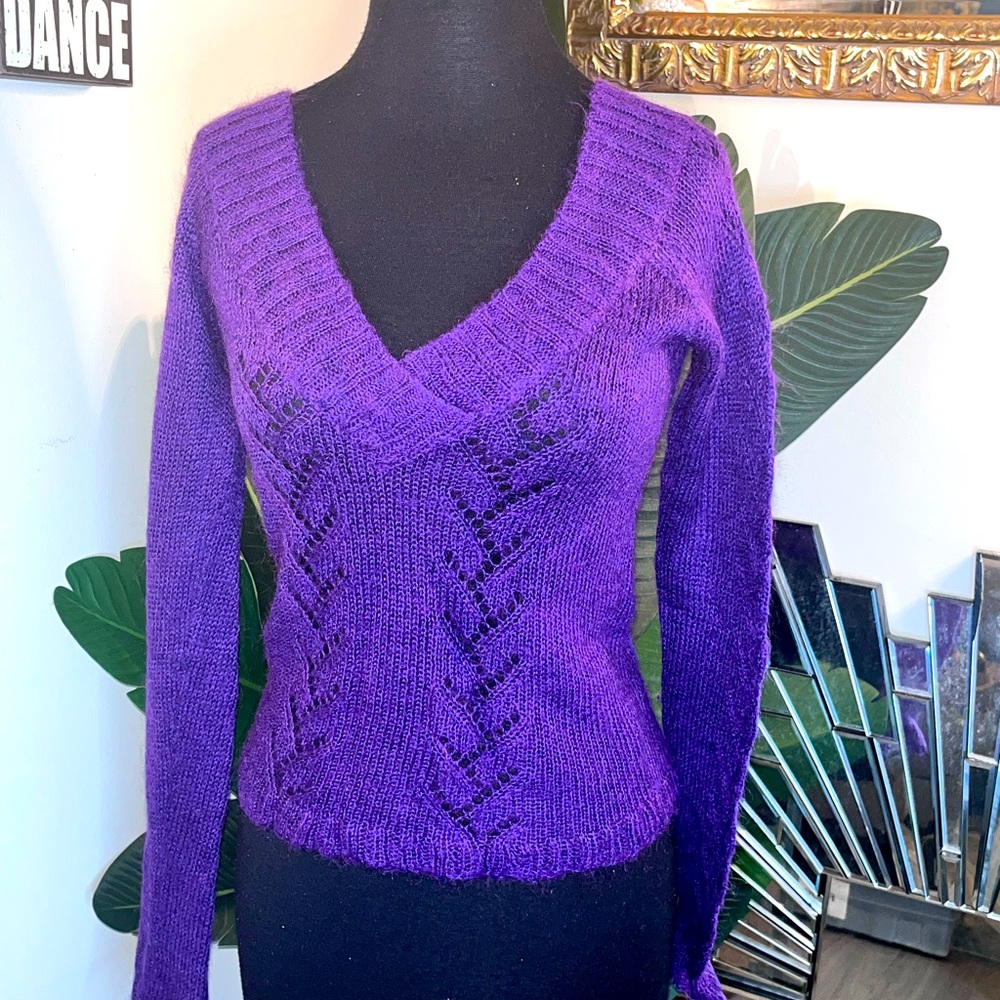 Purple Sweater